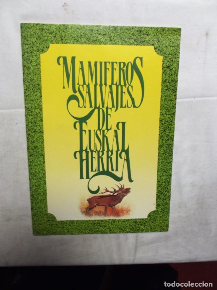 Libros: MAMIFEROS SALVAJES DE EUSKAL HERRIA - Foto 1