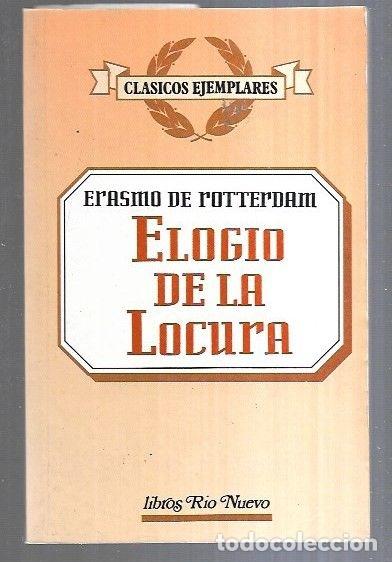 Libros: ELOGIO DE LA LOCURA - ERASMO DE ROTTERDAM - Foto 1