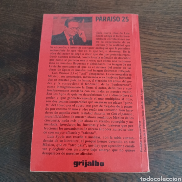 Libros: PARAISO 25 - LUIS SPOTA - Foto 6