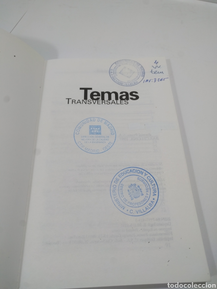 Libros: Temas transversales. Medios de comunicaci&oacute;n. - Foto 3