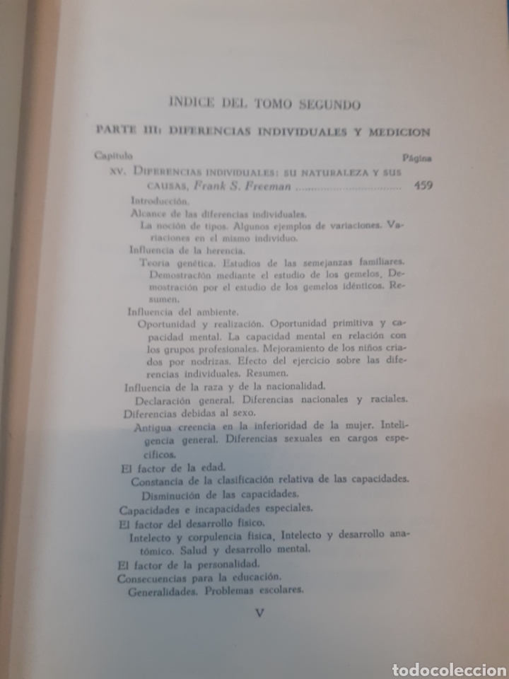 Libros: PSICOLOGIA DE LA EDUCACION. Los 2 tomos. Completo - SKINNER,Charles E. - Foto 7
