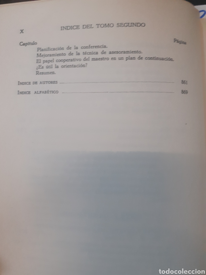 Libros: PSICOLOGIA DE LA EDUCACION. Los 2 tomos. Completo - SKINNER,Charles E. - Foto 10