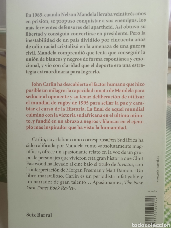 Libros: Barybook C66 El factor humano John Carlin - Foto 2