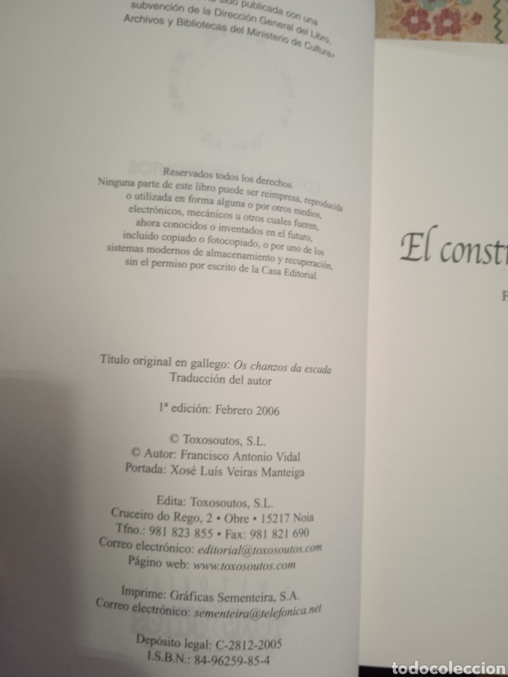 Libros: Barybook 272. . El constructor de escaleras Francisco Antonio D&iacute;az - Foto 4