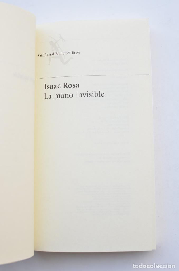 Libros: La mano invisible - ROSA, Isaac - Foto 2