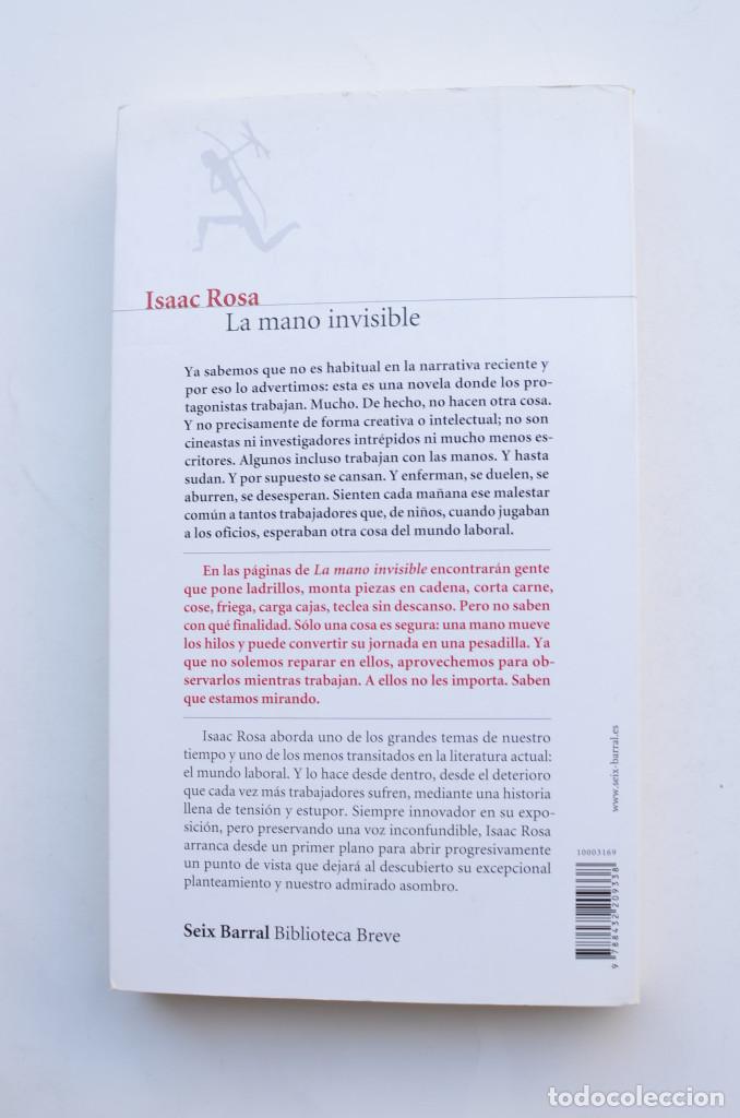 Libros: La mano invisible - ROSA, Isaac - Foto 4