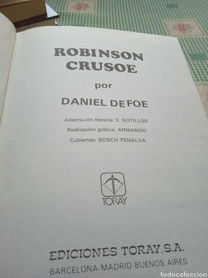 Libros: Barybook 228. Robinson crusoe Daniel de Foe - Foto 5