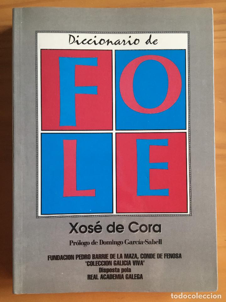 Libros: DICCIONARIO DE FOLE - XOSE DE CORA - Foto 1