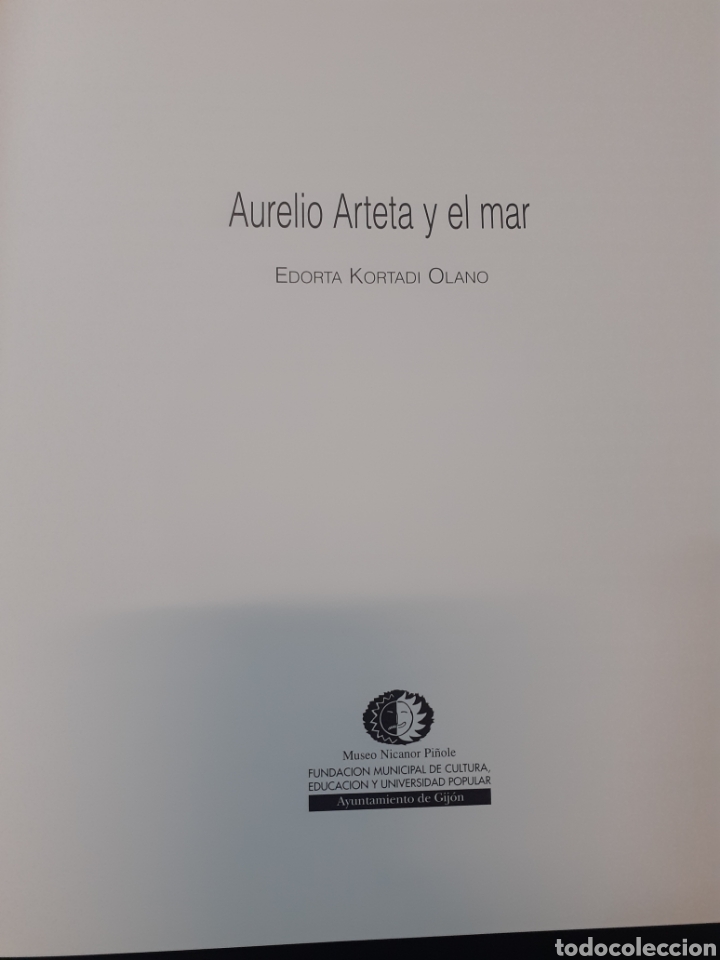 Libros: AURELIO ARTETA Y EL MAR - KORTADI OLANO,Edorta - Foto 2