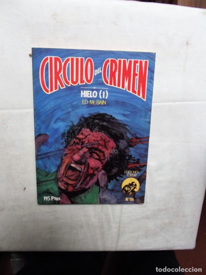 Libros: CIRCULO DEL CRIMEN N&ordm; 116 HIELO ( I ) DE ED MCBAIN - Foto 1