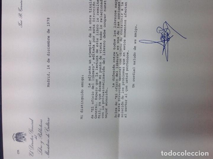 Libros: EL OFICIO DE LIBRERO Asfodel Madrid 1979 - Foto 3