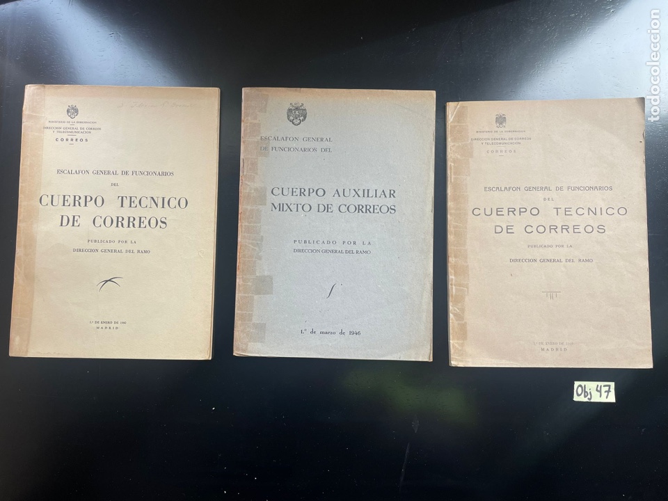 Libros: ESCALAFON GENERAL DE FUNCIONARIOS DEL CUERPO TECNICO DE CORREOS - Foto 1