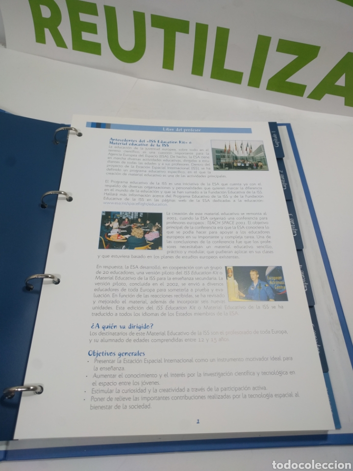Libros: Education kit. Internacional Space Station. - Foto 3