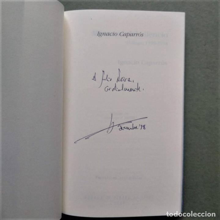 Libros: M&aacute;scaras del Silencio. (Ejemplar dedicado). - Caparr&oacute;s, Ignacio. - Foto 2