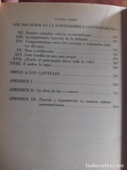 Libros: MACHO Y HEMBRA - CHAMANISMO - MARGARET MEAD - Foto 4