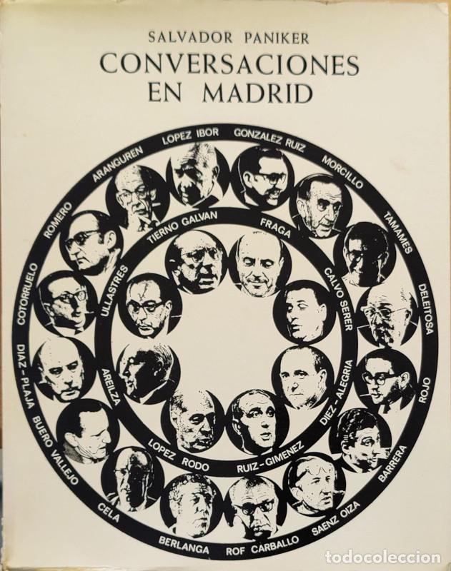 Libros: Conversaciones en Madrid - Salvador P&aacute;niker - Foto 1
