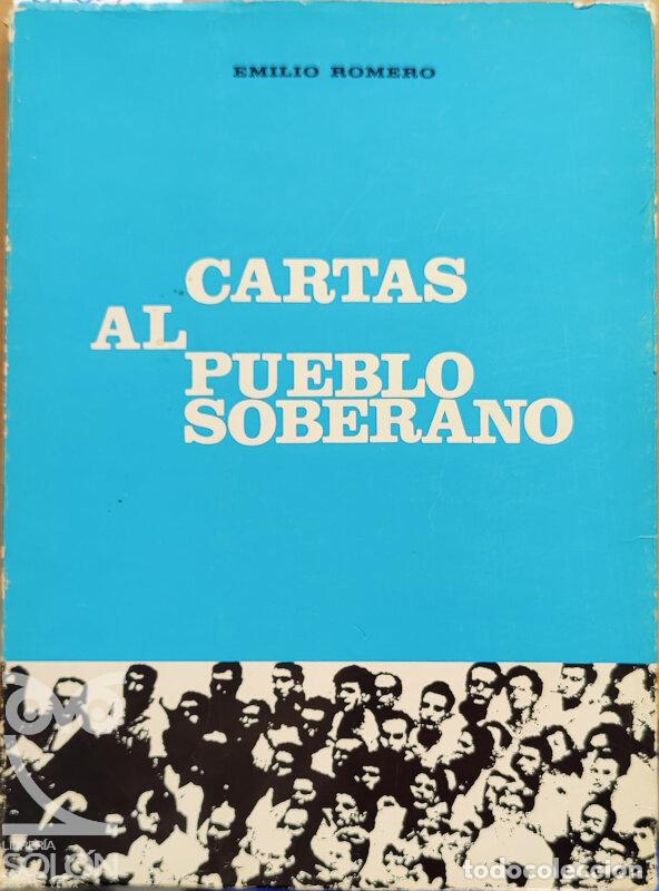 Libros: Cartas al pueblo soberano - Emilio Romero - Foto 1