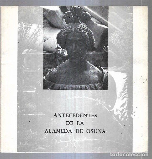 Libros: ANTECEDENTES DE LA ALAMEDA DE OSUNA - VARIOS - Foto 3