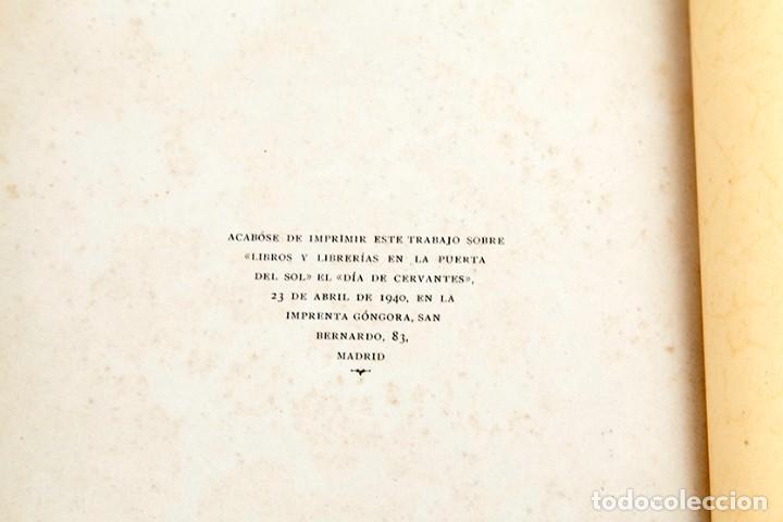 Libros: FRANCISCO VINDEL: LIBROS Y LIBRER&Iacute;AS DE LA PUERTA DEL SOL (1587 - 1825) CON 12 FACS&Iacute;MILES - Foto 8