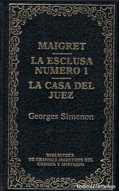 Libros: MAIGRET * LA ESCLUSA N&Uacute;MERO 1 * LA CASA DEL JUEZ. - Simenon. Georges, - Foto 1
