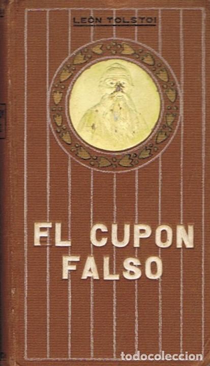 Libros: EL CUP&Oacute;N FALSO Y OTROS CUENTOS. - Tolstoi. Le&oacute;n, - Foto 1