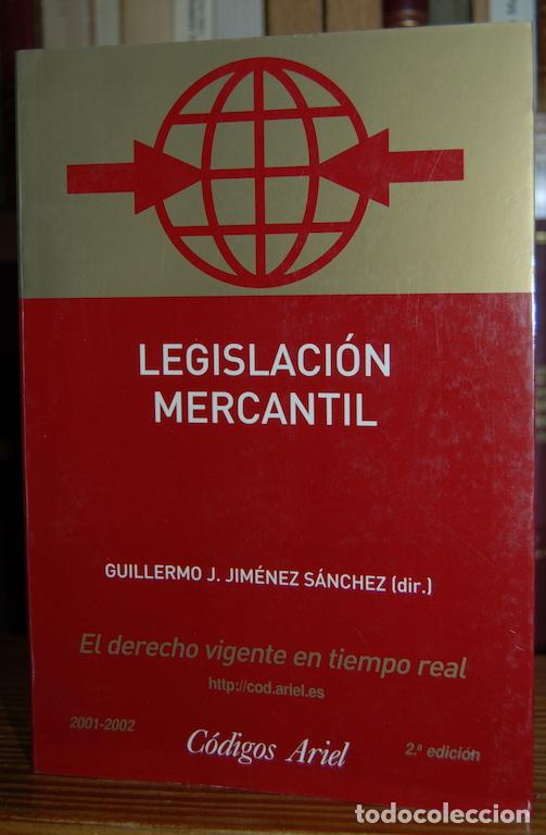 Libros: LEGISLACION MERCANTIL - JIMENEZ SANCHEZ, Guillermo J. - Foto 1