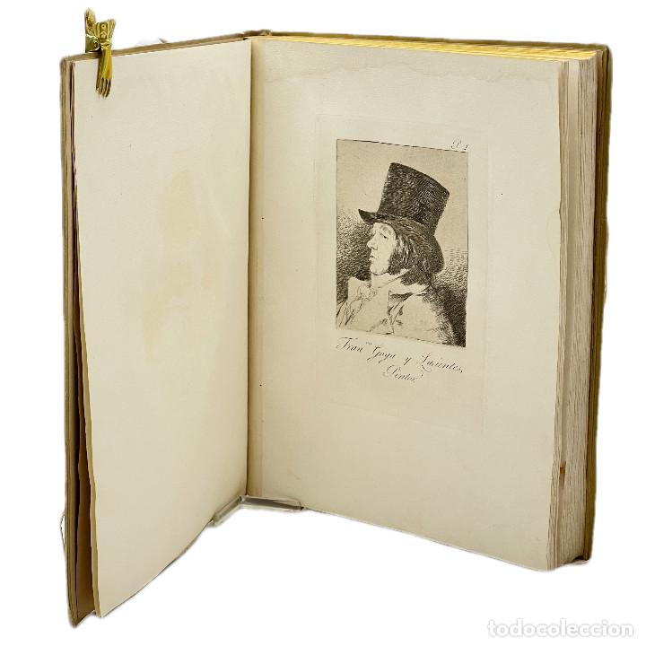 Libros: FRANCISCO DE GOYA - LOS CAPRICHOS (10&ordf; EDICI&Oacute;N 1918 - 1928) - Foto 3