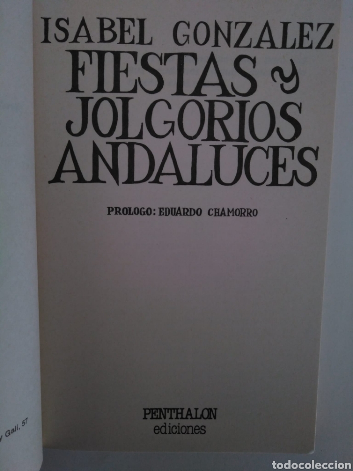 Libros: Fiestas y jolgorios andaluces / Isabel Gonz&aacute;lez - Foto 2