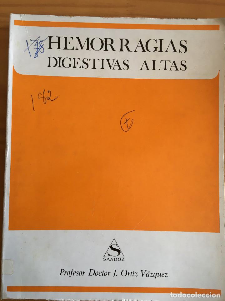 Libros: HEMORRAGIAS DIGESTIVAS ALTAS - SANDOZ, 1969 - Foto 1