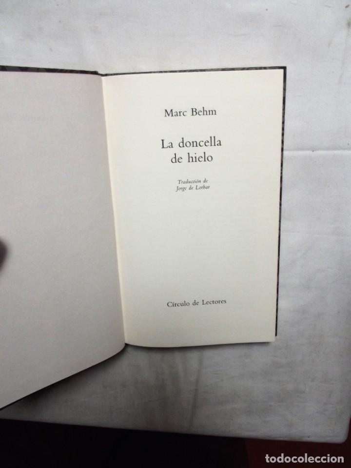 Libros: LA DONCELLA DE HIELO DE MARC BEHM - Foto 2