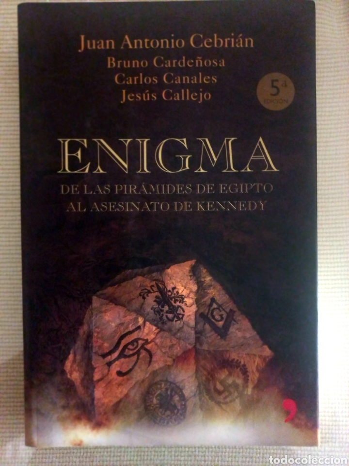 Libros: ENIGMA. Juan Antonio Cebrian - Foto 1