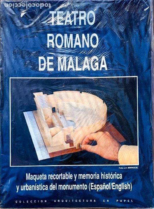 Libros: teatro romano de malaga maqueta recortable