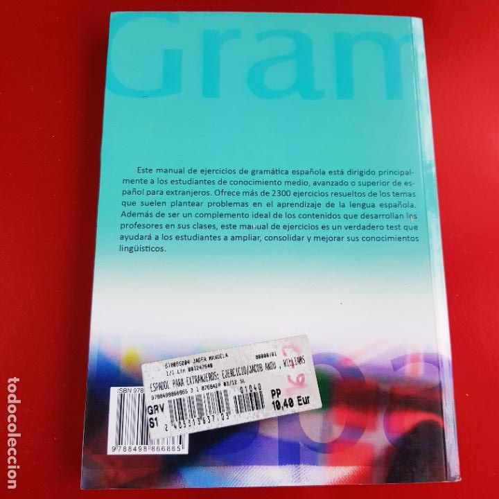 Libros: LIBRO-ESPA&Ntilde;OL PARA EXTRANJEROS-EJERCICIOS DE GRAM&Aacute;TICA ESPA&Ntilde;OLA-WILLIAMS JACOB EKOU - Foto 6