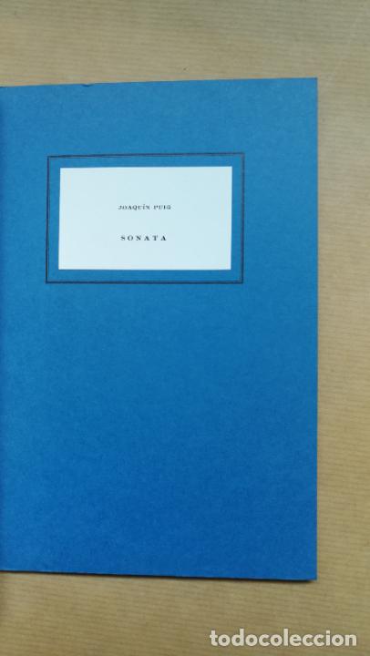 Libros: SONATA. - JOAQU&Iacute;N PUIG. - Foto 1