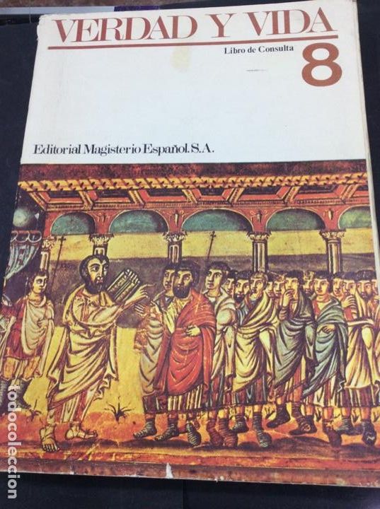 Libros: Verdad y vida 8 editorial magisterio espa&ntilde;ol - Foto 1