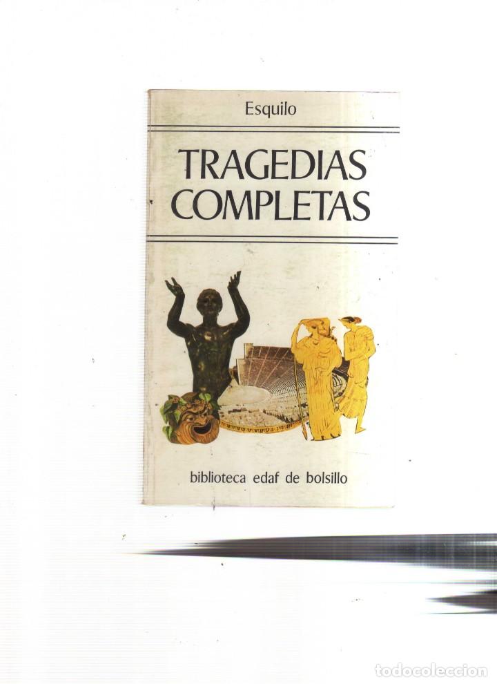Libros: TRAGEDIAS COMPLETA BIBLIOTECA EDAF DE BOLSILLO - Foto 1