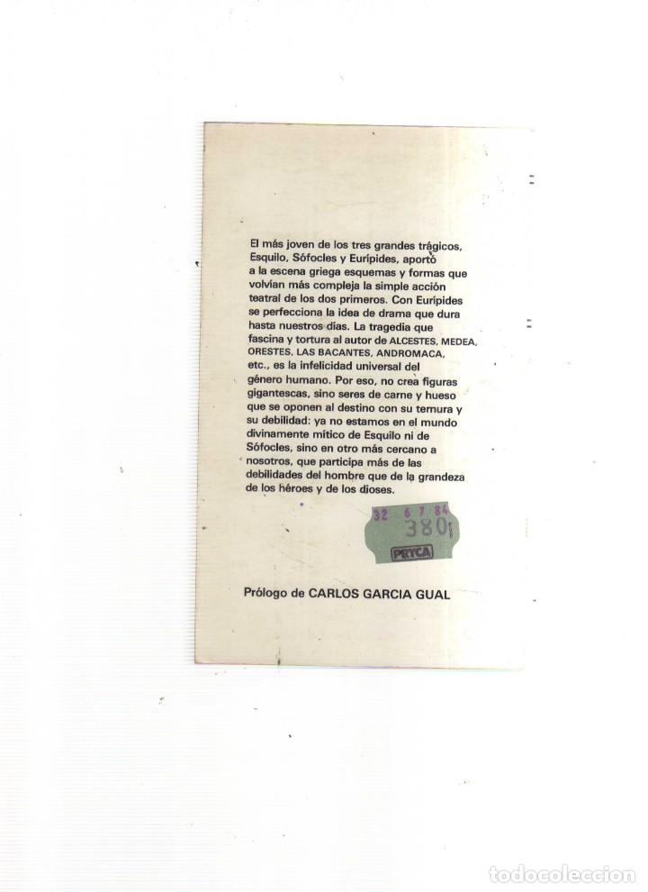 Libros: TRAGEDIAS BIBLIOTECA EDAF DE BOLSILLO - Foto 2