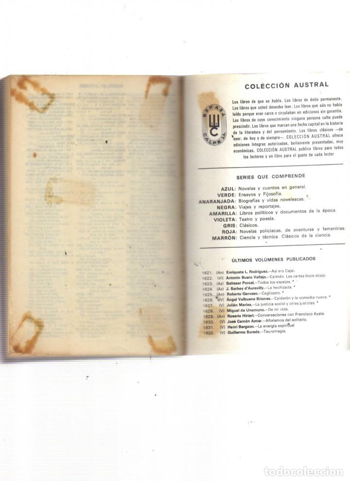 Libros: DON QUIJOTE DE LA MANCHA COLECCION AUSTRAL - Foto 4