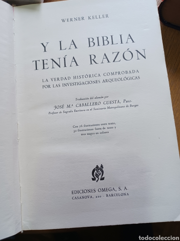 Libros: Barybook C32 Y la Biblia ten&iacute;a raz&oacute;n Werner Keller - Foto 1