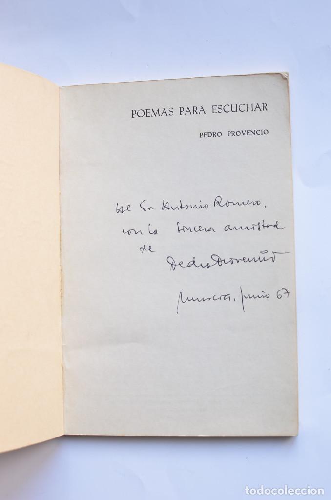 Libros: Poemas para escuchar - PROVENCIO, Pedro - Foto 2