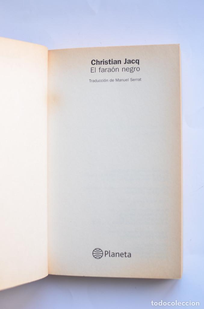 Libros: El fara&oacute;n negro - JACQ, Christian - Foto 2