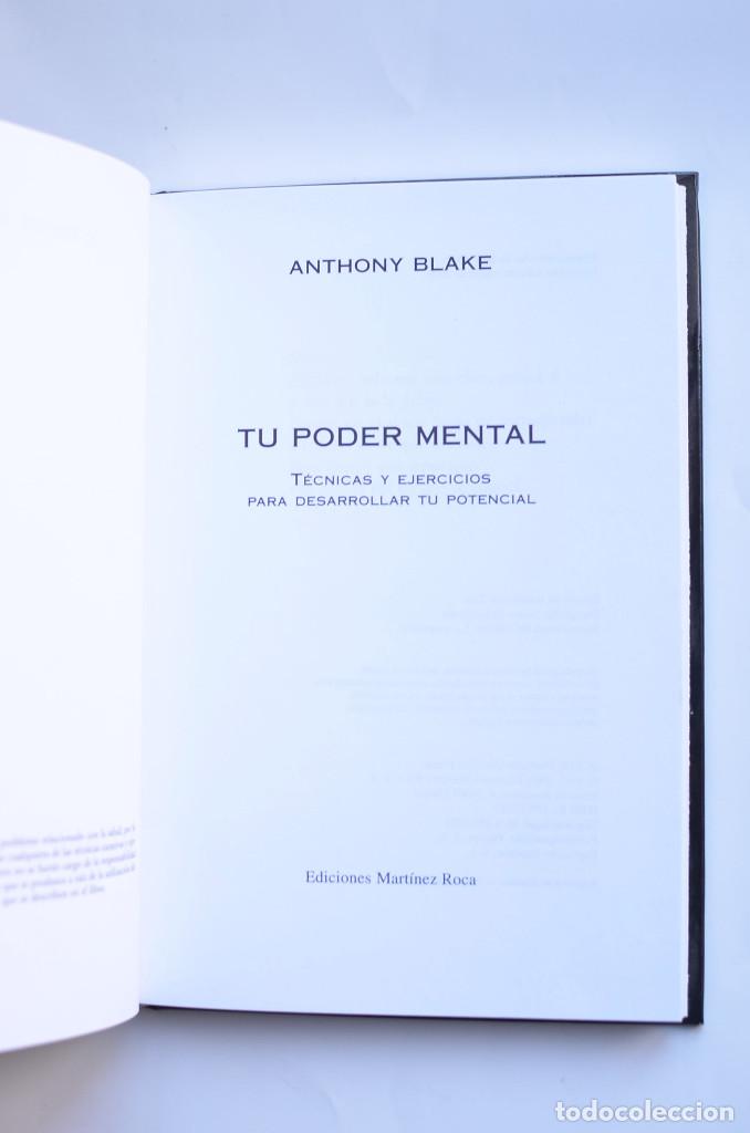 Libros: Tu poder mental. T&eacute;cnicas y ejercicios para desarrollar tu potencial - BLAKE, Anthony - Foto 2