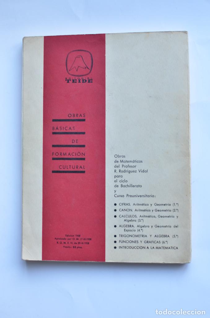 Libros: Funciones y gr&aacute;ficas. Sexto curso de matem&aacute;ticas - RODR&Iacute;GUEZ VIDAL, R. - Foto 5