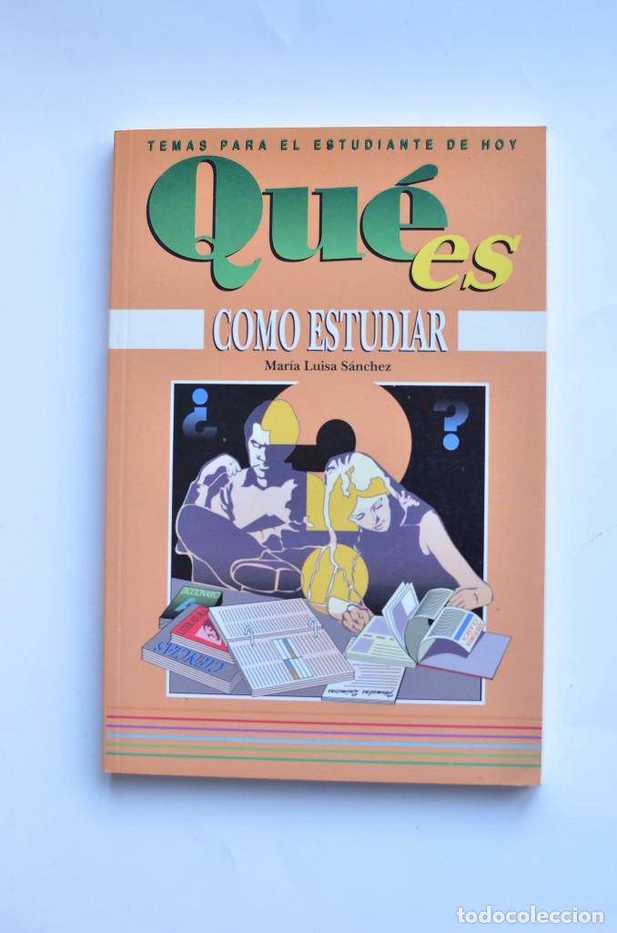Libros: C&oacute;mo estudiar - S&Aacute;NCHEZ, Mar&iacute;a Luisa - Foto 1