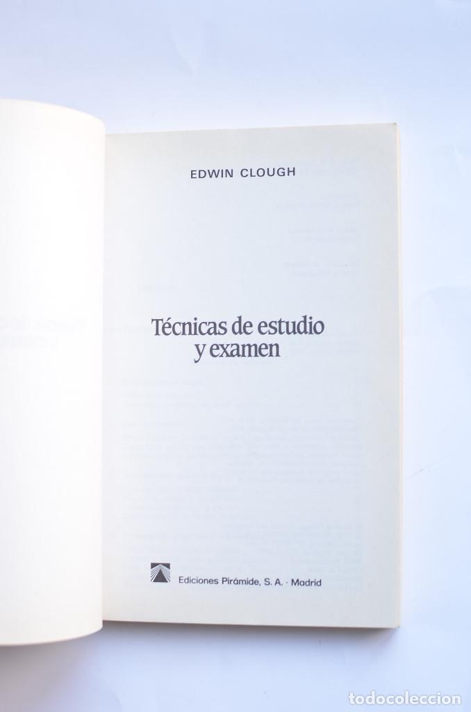 Libros: T&eacute;cnicas de estudio y examen - CLOUGH, Edwin - Foto 2