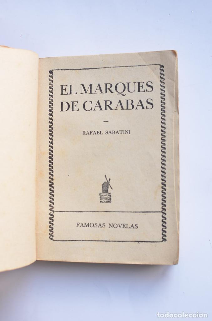 Libros: El marqu&eacute;s de Carrab&aacute;s - SABATINI, Rafael - Foto 2