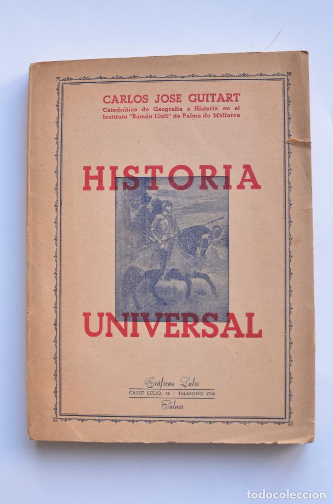 Libros: Historia universal - GUITART, Carlos Jos&eacute; - Foto 1
