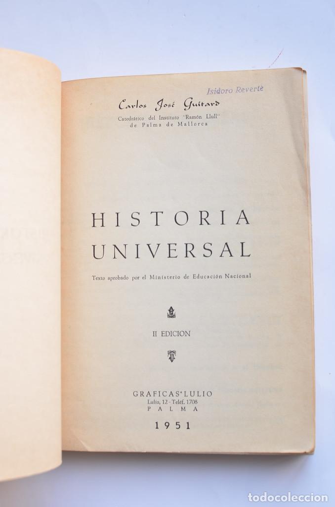 Libros: Historia universal - GUITART, Carlos Jos&eacute; - Foto 2