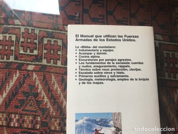 Libros: Manual pr&aacute;ctico de monta&ntilde;ismo. Ed Peter. Mart&iacute;nez roca - Foto 3