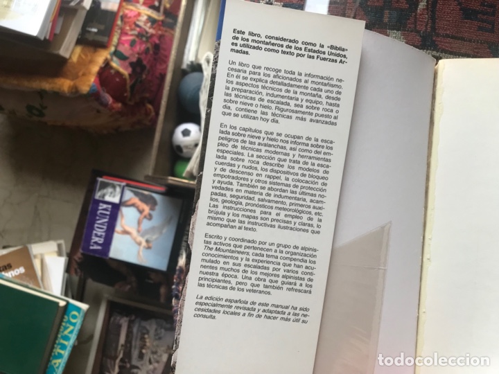 Libros: Manual pr&aacute;ctico de monta&ntilde;ismo. Ed Peter. Mart&iacute;nez roca - Foto 4